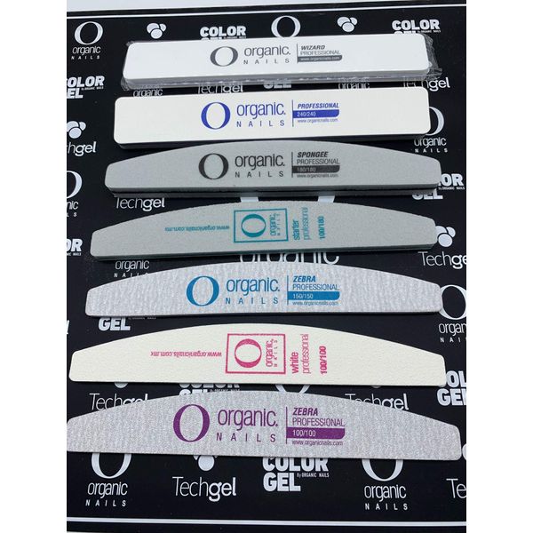 NAIL FILE ORGANIC NAILS 7 PC SET