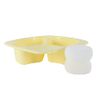 Junior Joy Top & Tail Bowl with 2 Pack Baby Sponge, Yellow