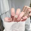 S003 Nail Tips, False Nails, 3D Nails, Handmade, Wedding Nails, Cute, Long, Popular, Japanese Style, Short, Bride Nails, Glossy, False Nails, 3 Different Styles, 72 Pieces