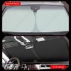 51x31.5" Car Windshield Sun Shade Foldable Front Window Cover Visor Foldable