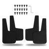 4PCS For Honda Element 2003-2011 Rubber Front+Rear Mudguard Splash Flap Protect