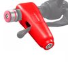Motorcycle Scooter Lock Brake Alarm Handlebar Throttle Grip Security Red