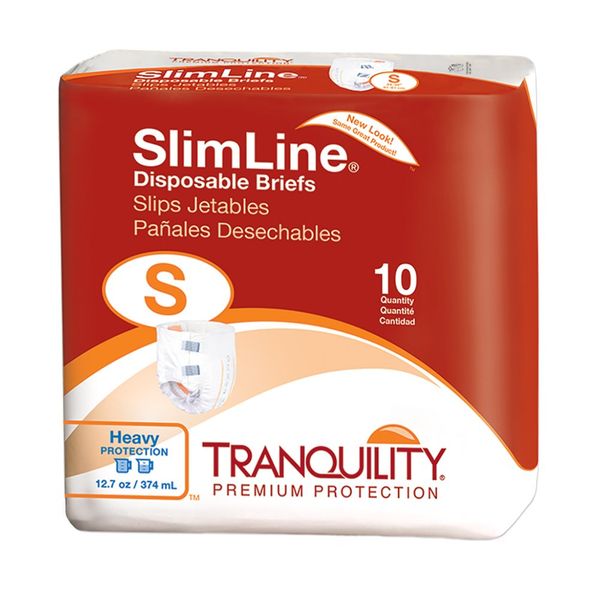 Tranquility Slimline Original Adult Disposable Brief - SM - 20 ct