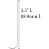 Big Eye Curved Beading Needles 2/Pkg-3.5"