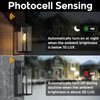 22 Inch Outdoor Wall Light Dusk to Dawn, Extra Large Wall Lantern for House E...