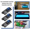 ECSiNG 5pcs IIC I2C Serial Adapter Interface Board Module Port for LCD1602 Display 5V 2mA 2004 LCD Display Module Reflective Adapter