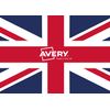Avery Easy Application, Printable, CD Labels, Customisable, 117 mm, 2 Labels per Sheet, 50 Labels per Pack (L7676-25)