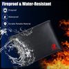 2000℉ Large FireProof Document Bag 13.4”x 9.4” For  Money  Certificate Cash File