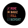 Macaron Baker Pipe Bake Fill Repeat PopSockets Adhesive PopGrip
