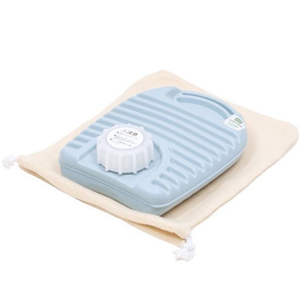 Takeda Corporation Hot Water Bottle 600ml with Cover Pale Blue TY22-YT600PB