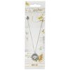 Harry Potter Silver Tone Time Turner Necklace