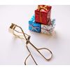 Beter - Gold Eyelash Curler with Silicone Pads, Professional Eyelash Curler, Includes 5 Replacement Bands, high-Strength Steel, Eye Make-up