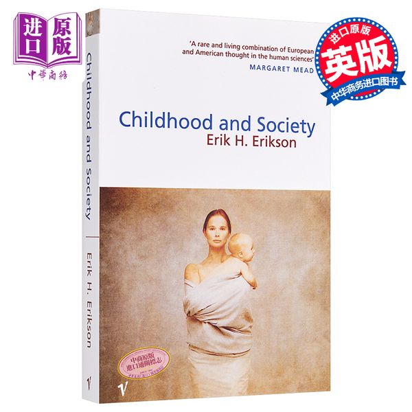 预售 【中商原版】埃里克森 童年与社会 豆瓣高分 英文原版 Childhood and Society 普利策奖得主 心理学 Erik Erikson