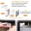 Vmaisi Adhesive Magnetic Cabinet Locks (12 Locks and 2 Keys)
