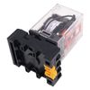 WANGCL 2PC DC 24V Relay General Purpose DPDT Relay 2NO+2NC 8Pin Socket Base