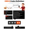 ANCEL AD310 Classic Enhanced Universal OBD II Scanner Car Engine Fault Code Reader CAN Diagnostic Scan Tool-Black