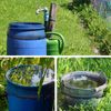 2 Pcs Adjustable Rain Barrel Net Cover - 60cm Mesh Protective Net for Water Barrels