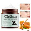 Beef Tallow for Face, Tallow Face Moisturizer, 4.2 oz Organic Whipped Grass Fed