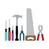 CafePress Tool Set Sticker Oval Car Bumper Sticker(10-Pack)