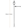 sourcing map Spring Joint Caliper 12 inch / 300mm Steel Adjustable Spring Inside Caliper with Solid Nut for Wood Turning Lathe Work