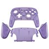 eXtremeRate Octagonal Gate Stick Design Housing Shell for Procon Switch, Clear Material Switch Procon Case, Procon Custom Par-Unit Not Included (Clear Purple)