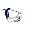 Biothane Dog Muzzle | Training & Behaviour | Strong, Waterproof Design | Frenchie & Similar | Handmade, Durable BF0 Blue