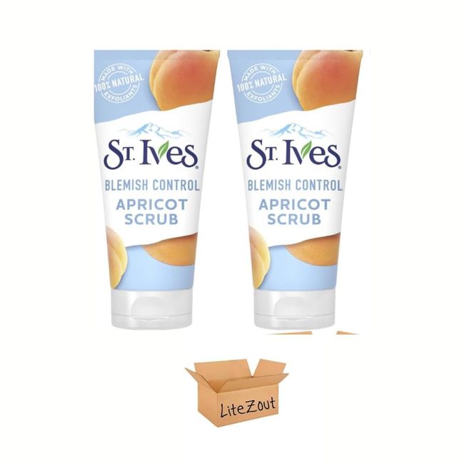 St Ives Gentle Apricot Facial Scrub 150Ml (2 pack), by Litezout