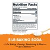 Nutricost Baking Soda (5 LBS) - For Baking, Cleaning, Deodorizing, and More