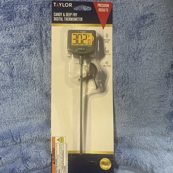 Taylor Kitchen Digital Deep Fry Candy Thermometer