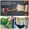 PATIKIL Archery Bowstring Serving Thread Jig 131 Yard/120 Meter Diameter 0.02"/0.4mm Bowstring Thread Peep Sight Knock Compound Recurve Bows Red/Black
