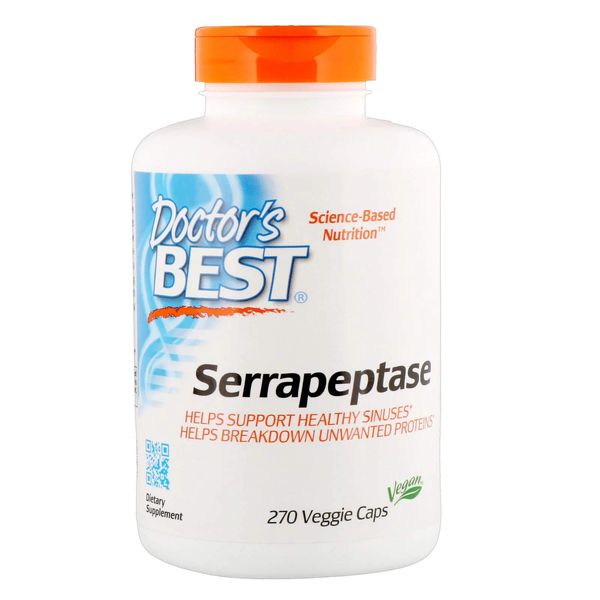 Serrapeptase 40,000 Units270 Vgcdoctors Best