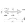 Everbilt Black Premium Decorative Garage Door Lift Pull Gate Door Pull in Black