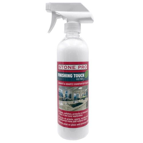 Stone Pro, Stone Spray Polish & Cleaner, Finishing Touch For Countertops Only