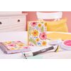 Sizzix A6-Schablone mit abstrakten Blüten, mehrfarbig, Einheitsgröße