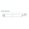 #1 NEWEST MODEL Awning or Shutter, Remote controlled  120Nm Electronic Limits