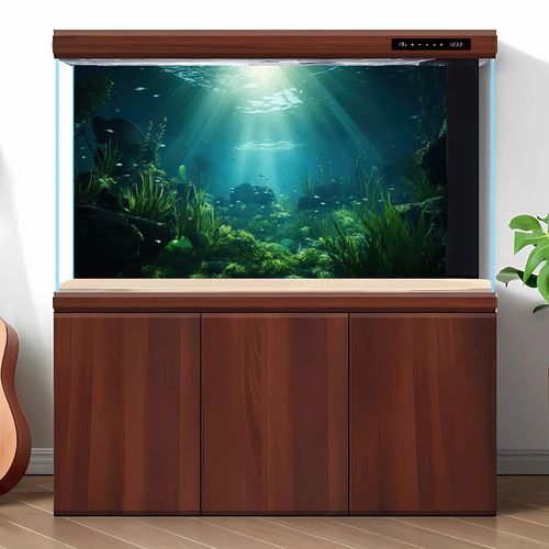 Underwater Fish Tank Background Under The Sea Aquarium Background Ocean Floor Aquatic Plants Fish Tank Backgrounds Deep Sea Sunray Tropical Aquarium Fish Reptile Tank Backgrounds 24x16in
