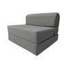 Sleeper Chair Folding Foam Beds, Portable Foldable Bed 6 x32x70 Gray