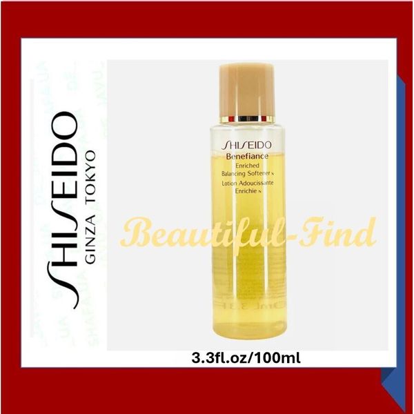 Shiseido Benefiance WrinkleResist24 Balancing Softener  Enriched -3.3 oz/100ml