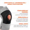 Ergodyne ProFlex 620 Knee Sleeve, Black, Small