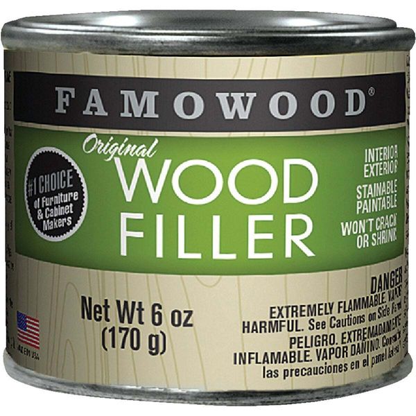 FAMOWOOD Birch  6 Oz. Wood Filler 36141106 FAMOWOOD 36141106 076818411062 Wood