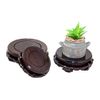 GOLDY&WENDY Rosewood Circular Display Stand (2" Inside Diameter, 1 Pack)