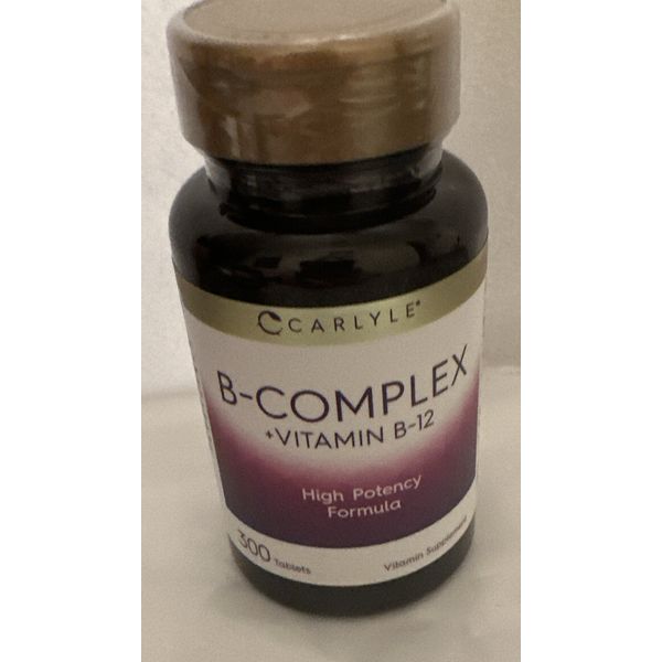 CARLYLE B-COMPLEX+ VITAMINB12-300 -TABLETS EXP 03/2027