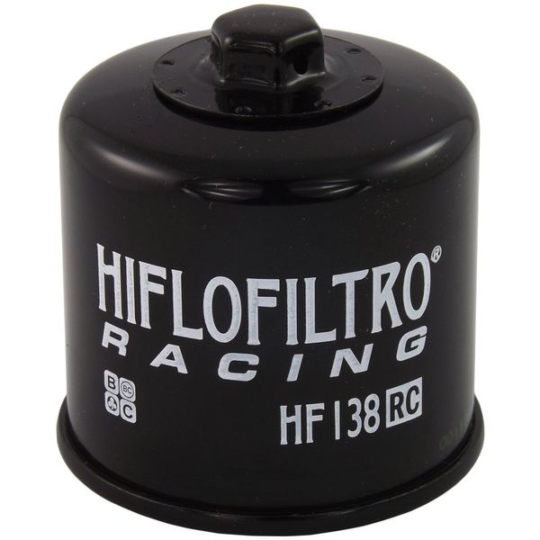 Hiflofiltro HF138RC Oil Filter, Black