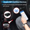 Vgate vLinker MS Bluetooth MFI OBD2 Diagnostic Tool Fault Code Reader OBDII Compatible Car Adapter Check Engine Light for iOS, Android and Windows