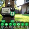 Restmo Water Timer with 3 Separate Programs, 7-Day Programmable Sprinkler Timer for Garden Hose, Automatic Control/Manual/Rain Delay for Drip Irrigation, Lawn and Yard Watering System, 2 Zone