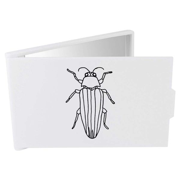 'Creepy Cockroach' Compact/Travel/Pocket Makeup Mirror (CM00014293)