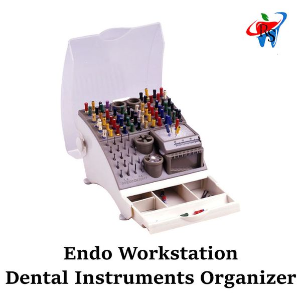 Dental Instruments Endo Cube Organizer Bur File Stand Endo Workstation 