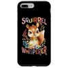 Baby Eichhörnchen mit Blumen süße Hasen Squirrel Flüsterer Hülle für iPhone 7 Plus/8 Plus
