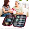 Colorful Circular Knitting Needle Sets,Interchangeable Circular Knitting Needles,Aluminum Knitting Needles,with Storage Case