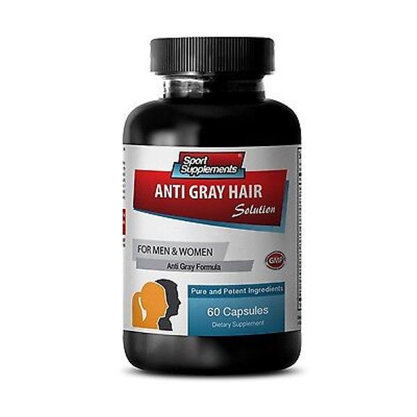 Supreme Antioxidant Pills - Anti-Gray Hair Solution 1500mg - PABA Powder 1B